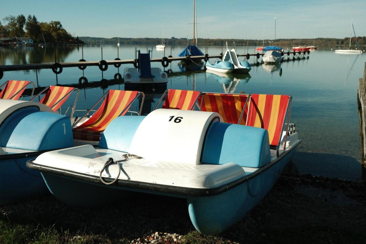 Lago Mio - Pension Am See - Bei Uns Verbringt Ihr Eine Wundervolle Zeit Direkt Am Wasser Worthsee Esterno foto