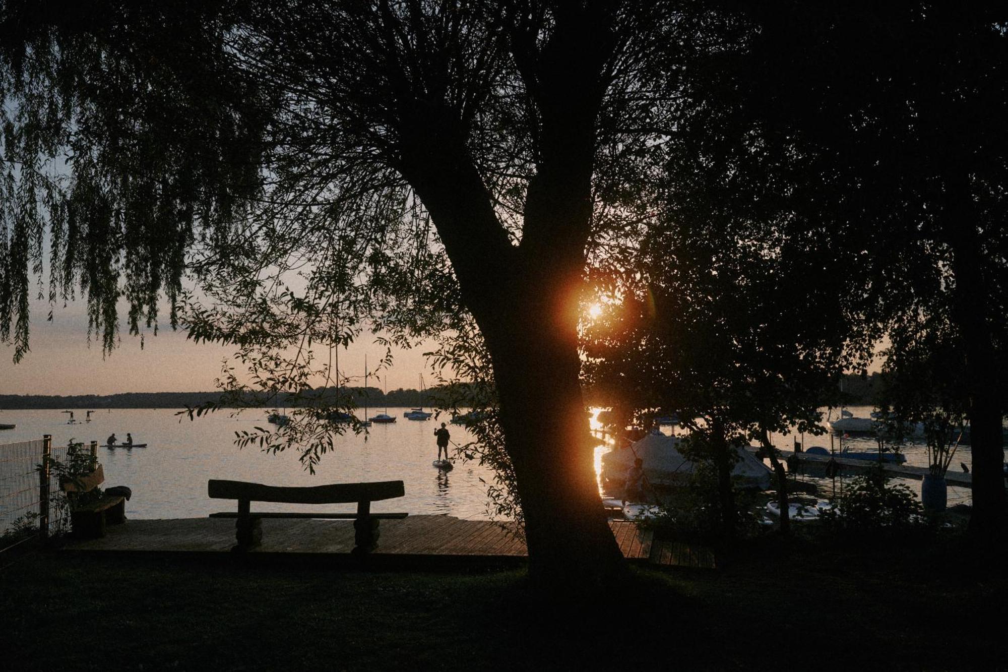 Lago Mio - Pension Am See - Bei Uns Verbringt Ihr Eine Wundervolle Zeit Direkt Am Wasser Worthsee Esterno foto